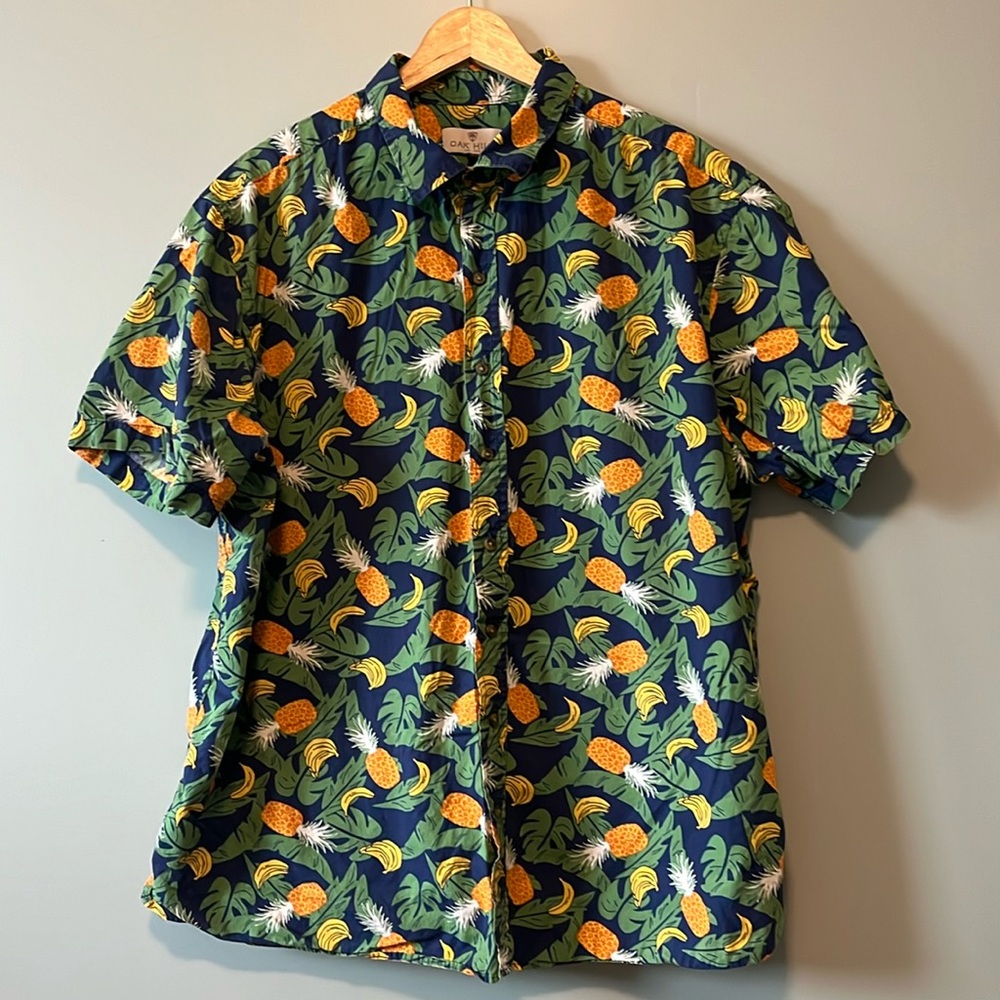 OAK HILL tropical pattern XL
